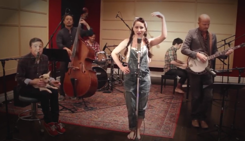 Postmodern Jukebox performing "Anaconda."