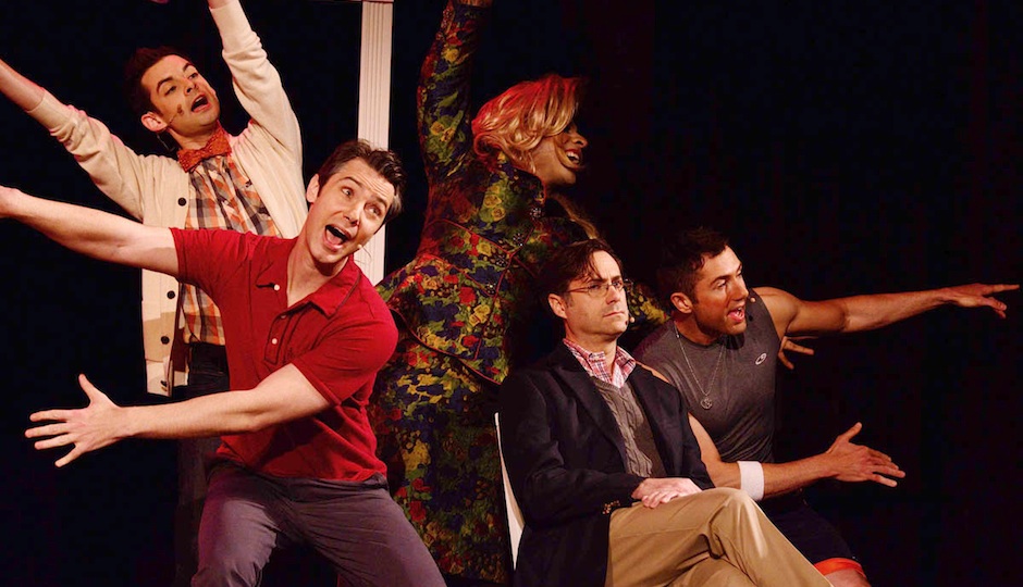 A scene from the It Gets Better concert.