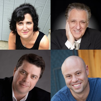 Robin Fox, Stewie Stone, Jon Fisch, and Dave Konig will perform at Moo Shoo Jew Show. | Photo courtesy of Gershman Y.