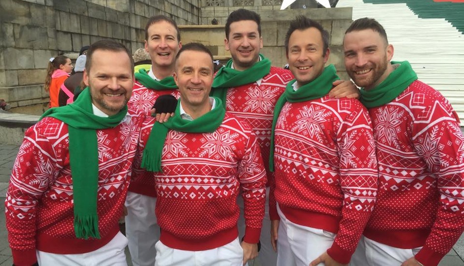 Members of the Philadelphia Gay Men's Chorus, from their official Facebook page.