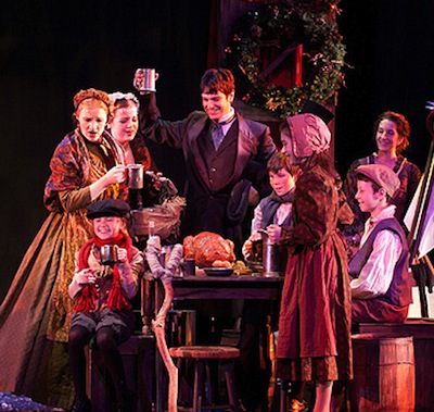 The Walnut Street Theatre performs "A Christmas Carol." |Photo courtesy of the Walnut Street Theatre.