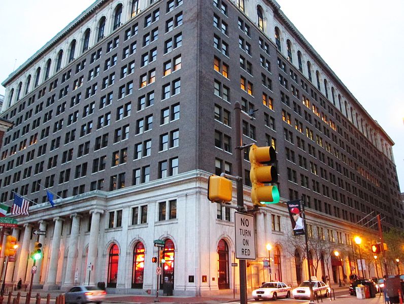 Public Ledger building, Photo by Beyond My Ken via Wikipedia