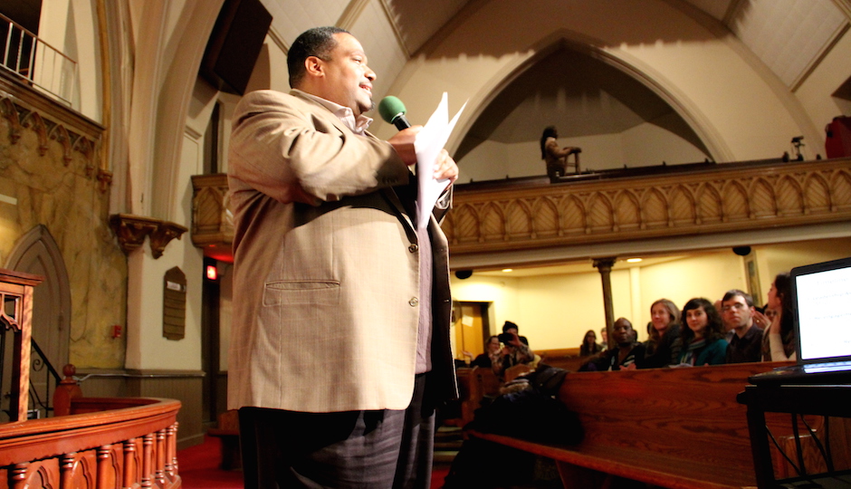 Bishop Dwayne Royster, POWER's executive director.