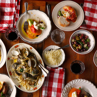Hearty spread at Little Nonna's. Photo by Jason Varney.