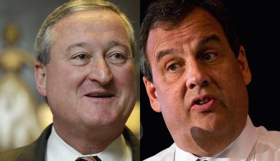 Jim Kenney, Chris Christie