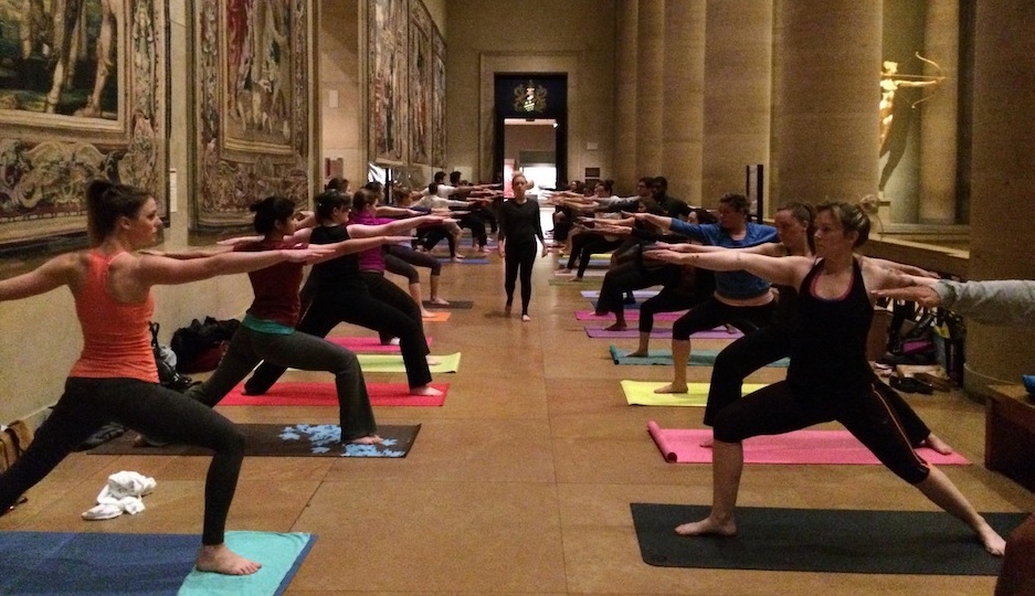 Yoga at the Art Museum