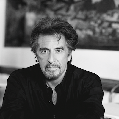 Al Pacino will be special guest at The Academy Ball on TK. 