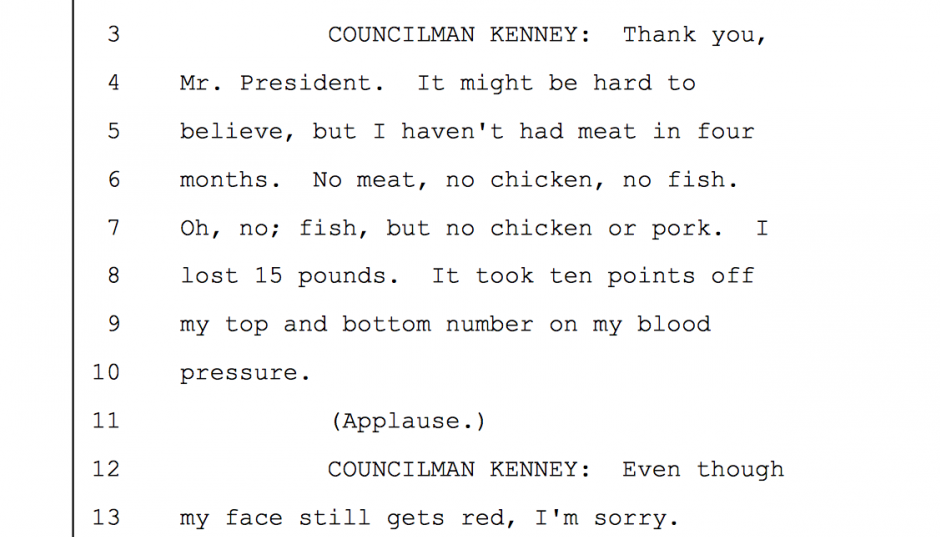 Kenney Testimony