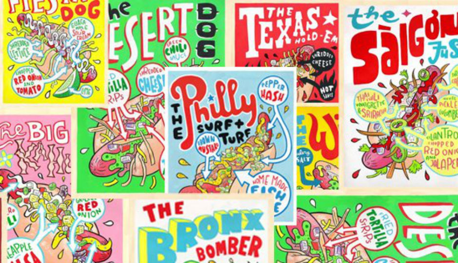 Menu boards by Hawk Krall