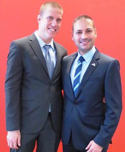 Elad Strohmayer (left) and Oren Ben-Yosef