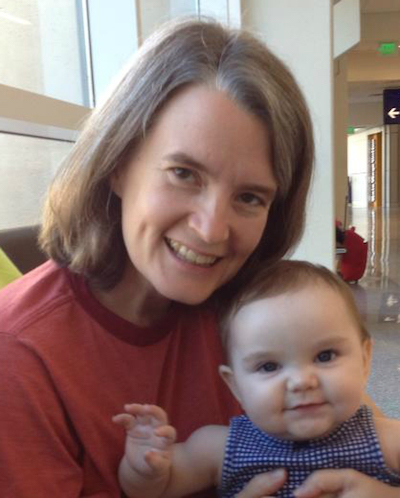Philadelphia Family Pride Executive Director Stephanie Haynes with her niece Alexandra. 