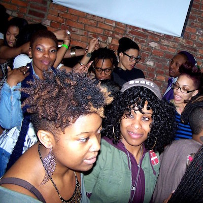 Supporters gather at an Elements event. 