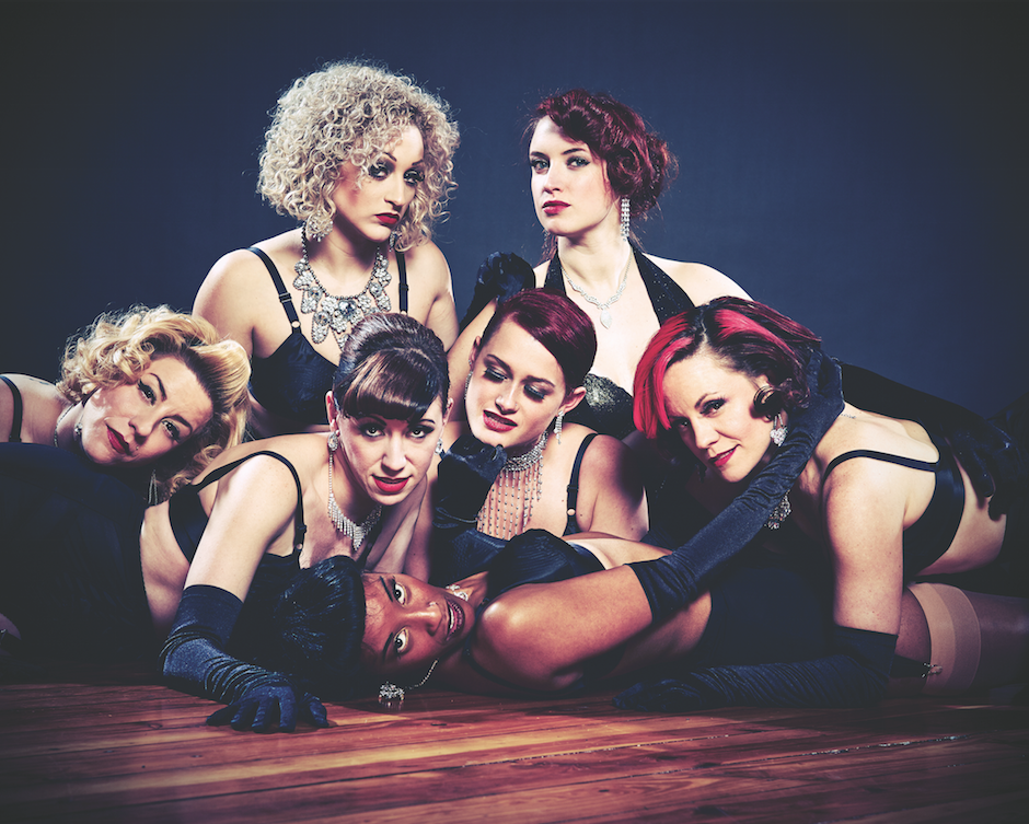 Peek-a-Boo Revue perform at World Café Live on Valentine’s Day.