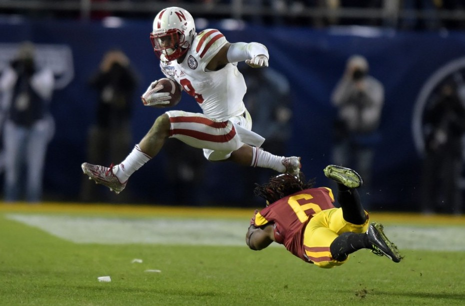 Nebraska running back Ameer Abdullah. Photo courtesy of USA Today.