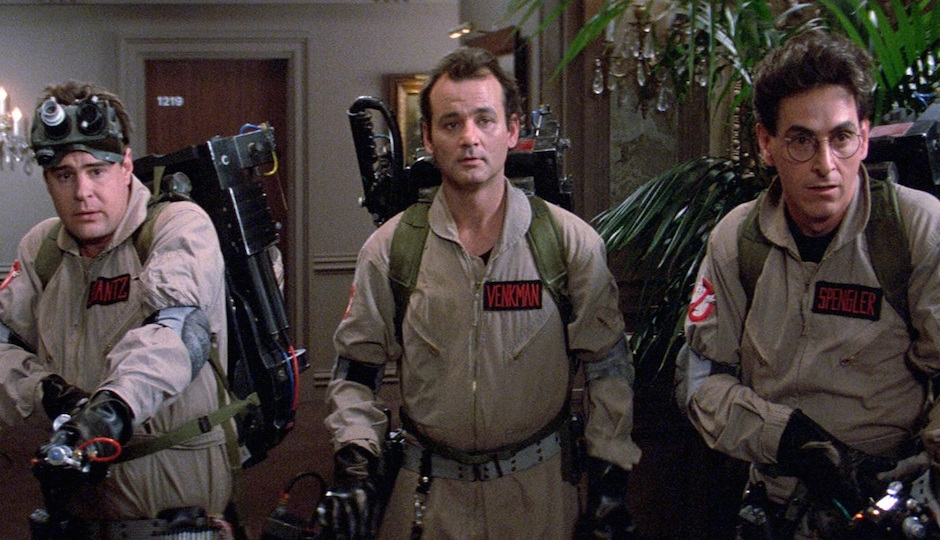 Ghostbusters is among the films playing at Philadelphia Film Society's pop-up film festival at the Philadelphia Flower Show.