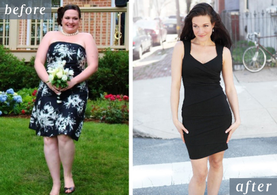 Reader Katey Dyck's before-and-after photos.