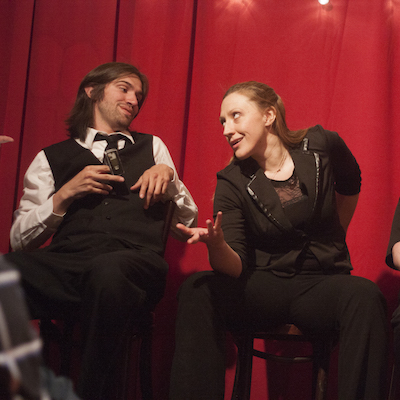 Performers with the N Crowd | Photo by Katie Reing