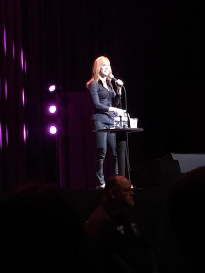 Kathy Griffin Saturday night at the Borgata.