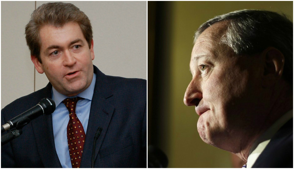 Not good friends. | Kenney photo, Matt O'Rourke AP
