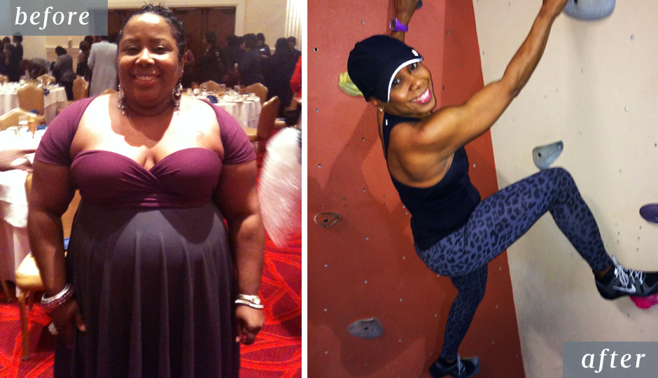 Deneen Young, before and after.