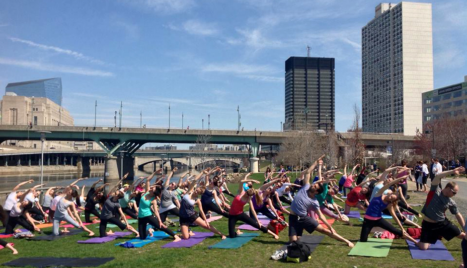 Yoga on the Banks