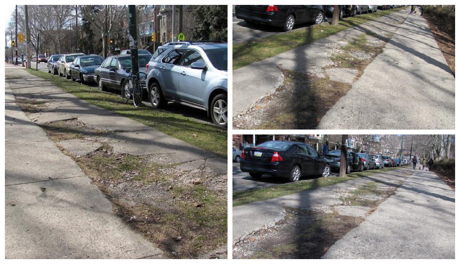 Philadelphia sidewalks