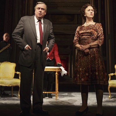Richard McCabe and Helen Mirren in 'The Audience'