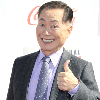 Meet George Takei at the Great Philadelphia Comic Con on Saturday. | Shutterstock.com