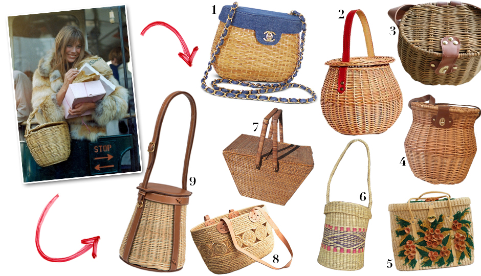 The Other Birkin Bag: Jane Birkin and The Wicker Basket