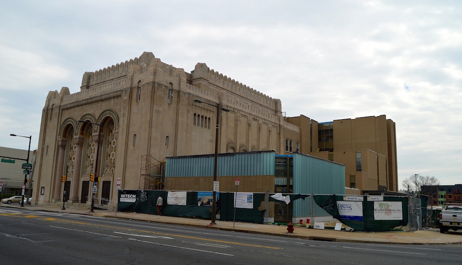 The expansion at Rodeph Shalom in April | Photo: James Jennings
