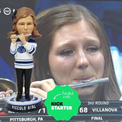 A rendering of the bobblehead from the project's Kickstarter page.