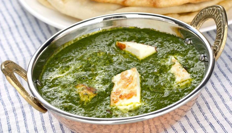 Saag Paneer | Photo via Facebook