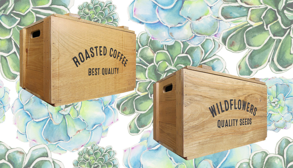 Pile your crate high with gorgeous florals. | Shutterstock; Three Potato Four