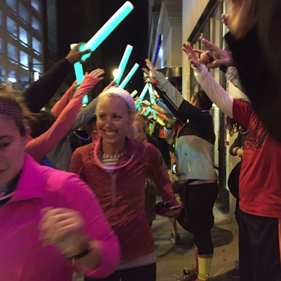 First #NIGHTSHIFTPHL run | Photo via Instagram @run_215