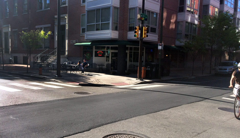 Paved over tracks