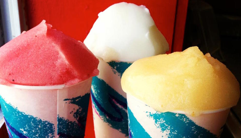 Photo courtesy of John's Water Ice. 