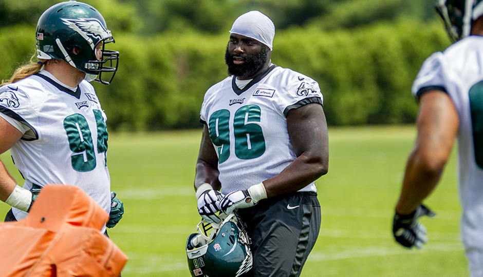 Bennie Logan. (Jeff Fusco)