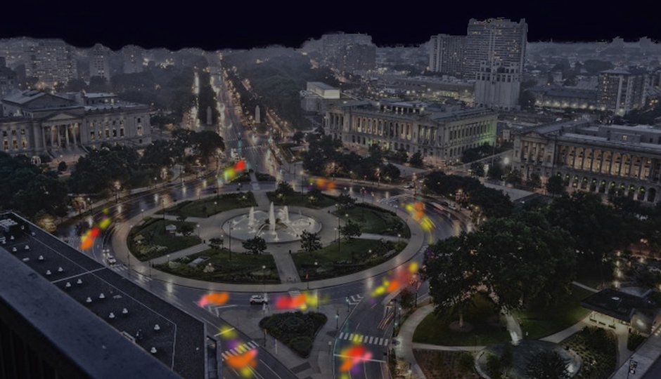 Digital rendering of “Fireflies” on the Parkway, courtesy of Cai Studio.