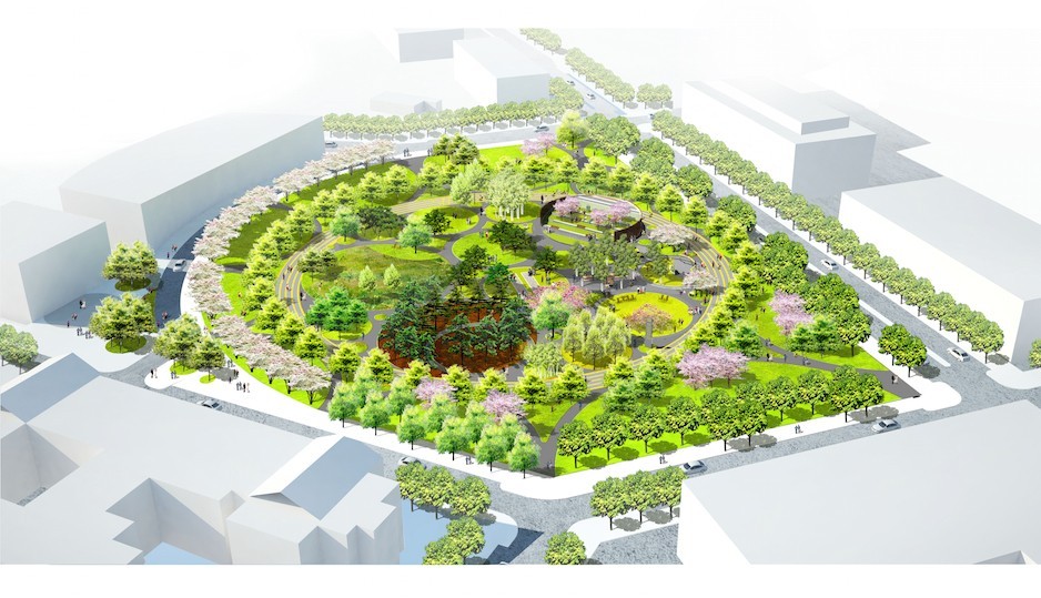 Central Green | Via The Navy Yard and James Corner Field Operations