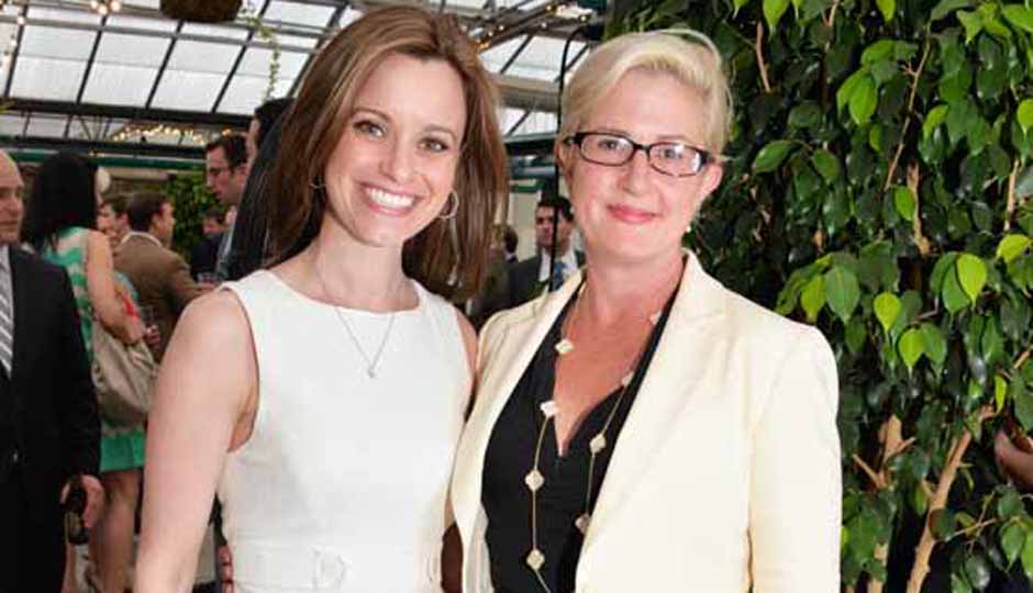 Emily Bittenbender (right) with Kate Wilhelm Chimicles, principal at KWC Strategies.