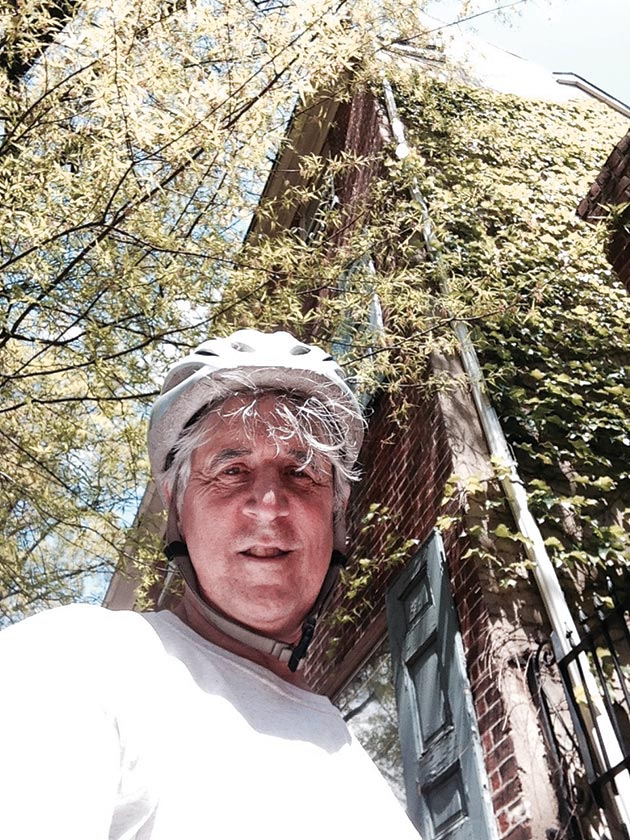 Center City District president/CEO Paul Levy at 3rd and Pine streets, May 2, 2015.