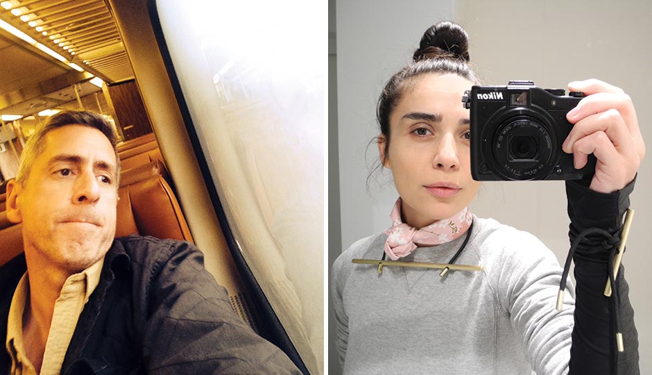 Left: Tech entrepreneur Bob Moul. Right: NINObrand’s Bela Shehu.