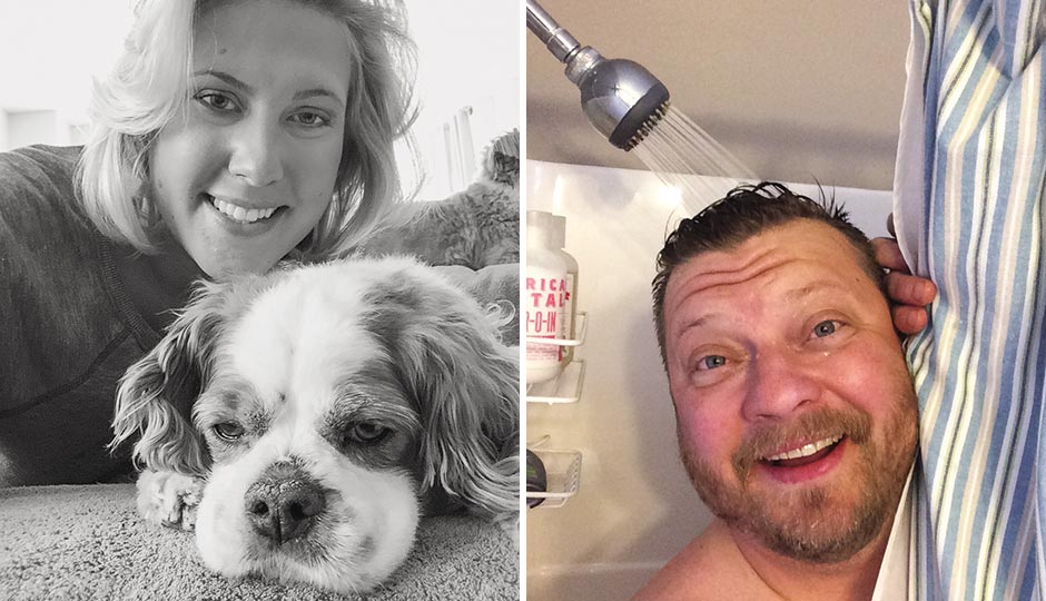 Left: Lexie Norcross, PhillyVoice. Right: Scott Schroeder of South Philly Tap Room and American Sardine Bar.