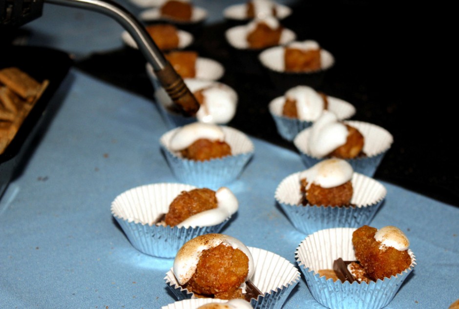 Blow-torched s'mores tots at last year's competition.