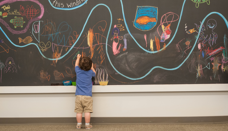 Kid painting