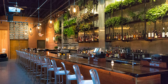 The bar at Heritage | Photo by Danya Heninger