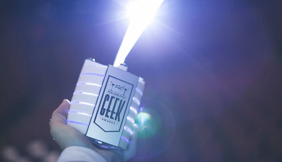 Photo from Philadelphia Geek Awards Facebook page