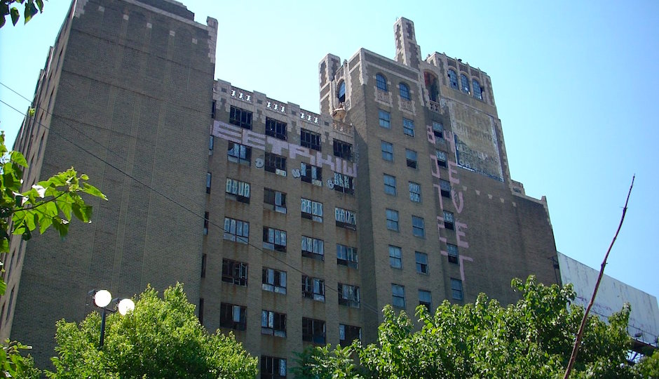 The Beury Building, a blighted high-rise in Philadelphia that has a make over in store for it.| Photo credit: Ty via Flickr