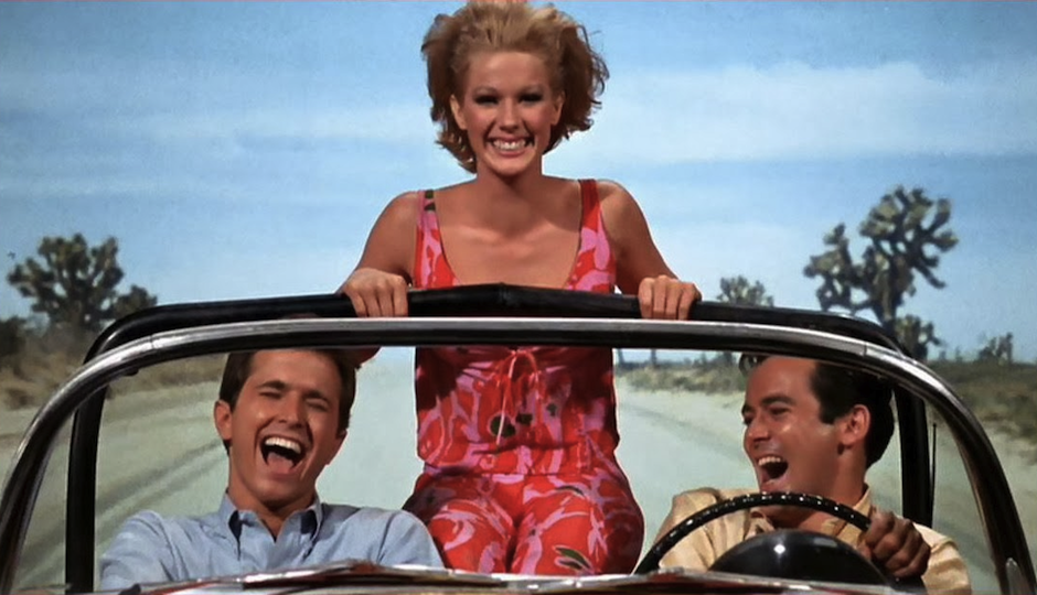 A scene from "Hot Rods to Hell."