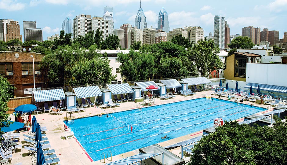 A view of the pool on a sleepy summer afternoon. Photograph by Christopher Leaman